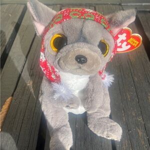 ODDITY RARE NORDIC THE BULLDOG TY BEANIE BOOS MWMTS